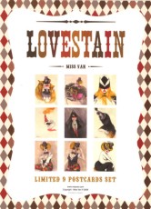 'Lovestain' Postcard Set
