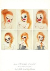 Clowns Tristes Postcards - Miss Van