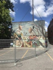 Almost there... Guerreras, Mural Festival, Montreal, June 2019