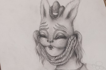 'Bunny Mask' - Close Up