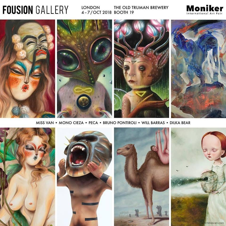 Moniker art fair x Fousion Gallery 