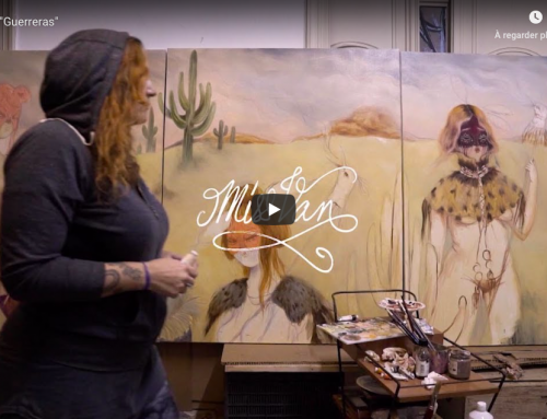 New video : ‘Guerreras’ painting process