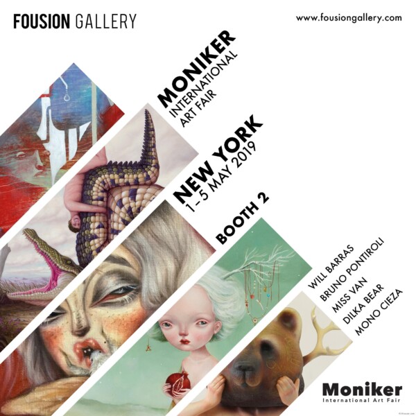 Moniker Art Fair - New York 2019 - Fousion Gallery - Miss Van