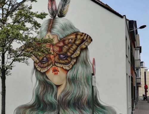 ‘Moth Muse’ Mural | Belgium