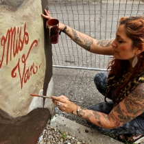 'Guerreras' Mural