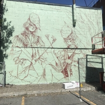 'Guerreras' Mural